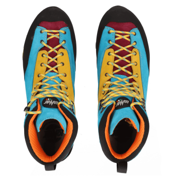 Lomer Italy Badia II High MTX Suede Waterproof Vibram Süet Deri Bot Soleil/Turquois (Yarı Otomatik Krampon Uyumlu)