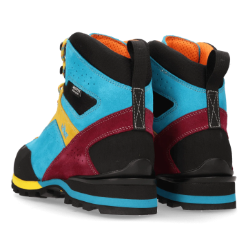 Lomer Italy Badia II High MTX Suede Waterproof Vibram Süet Deri Bot Soleil/Turquois (Yarı Otomatik Krampon Uyumlu)