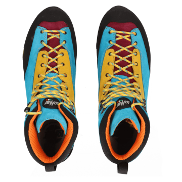 Lomer Italy Badia II High MTX Suede Waterproof Vibram Süet Deri Bot Soleil/Turquois (Yarı Otomatik Krampon Uyumlu)