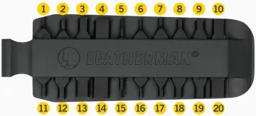 Leatherman Bit Kit Set Forest Green