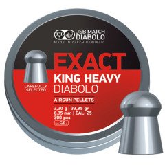 Jsb Exact King Heavy 25 6.35mm Havalı Saçma