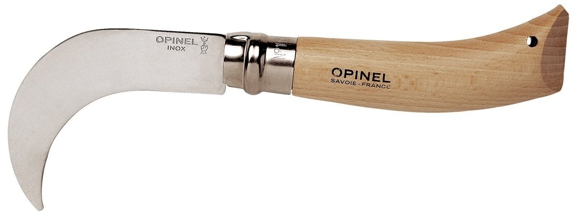 Opinel Inox Kayın Saplı 10 No Bağ Çakısı (113110)