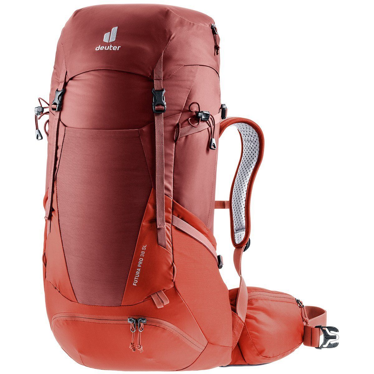 Deuter Futura Pro 38 Litre SL Kadın Sırt Çantası redwood-lava