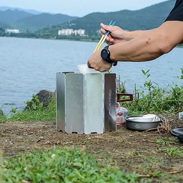 Naturehike Katlanır Rüzgar Kesici Aparat | 10 Parça | MZ