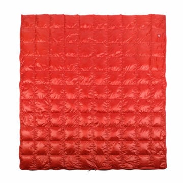 PAJAK Quest Blanket Light Universal Kırmızı Ultralight -4 Derece 550 Gr 700 Fill RDS Ördek Tüyü Uyku Tulumu EN13537