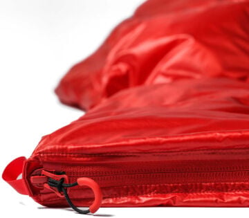 PAJAK Quest Blanket Light Universal Kırmızı Ultralight -4 Derece 550 Gr 700 Fill RDS Ördek Tüyü Uyku Tulumu EN13537