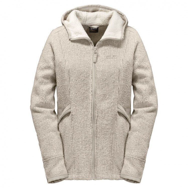 Fleece Milton Bayan Ceket Bej