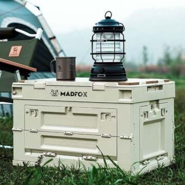 Madfox Çok Fonksiyonlu Katlanabilir Kamp Saklama Kutusu [ Seyahat Organizatörü ]