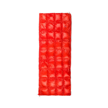 PAJAK Quest Blanket Pro Universal Kırmızı Ultralight -15 Derece 750 Gr 700 Fill RDS Ördek Tüyü Uyku Tulumu EN13537