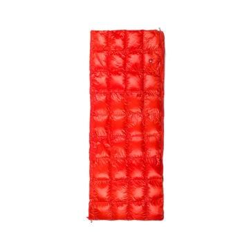PAJAK Quest Blanket Pro Universal Kırmızı Ultralight -15 Derece 750 Gr 700 Fill RDS Ördek Tüyü Uyku Tulumu EN13537