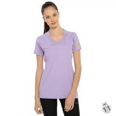 Gore-Tex Bayan Lila ProDryFit Outdoor, Koşu, Fitness Tişört