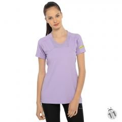 Gore-Tex Bayan Lila ProDryFit Outdoor, Koşu, Fitness Tişört