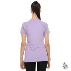 Gore-Tex Bayan Lila ProDryFit Outdoor, Koşu, Fitness Tişört