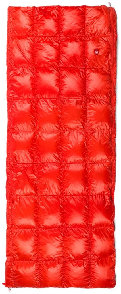 PAJAK Quest Blanket Pro Universal Kırmızı Ultralight -15 Derece 750 Gr 700 Fill RDS Ördek Tüyü Uyku Tulumu EN13537