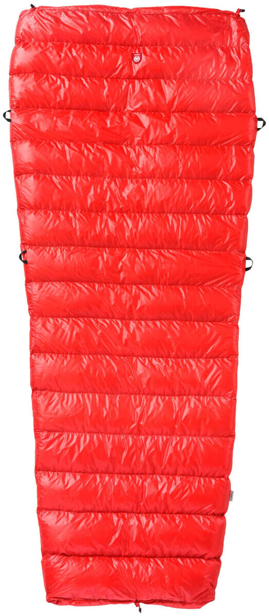 PAJAK Quest Quilt Universal Kırmızı Ultralight 5 Derece 485 Gr 700 Fill RDS Ördek Tüyü Uyku Tulumu EN13537