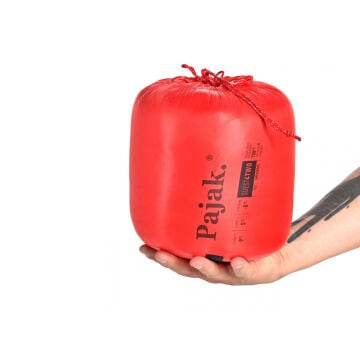 PAJAK Quest 4TWO Universal Kırmızı Ultralight 5 Derece 1100 Gr 700 Fill RDS Ördek Tüyü Çift Kişilik Uyku Tulumu EN13537