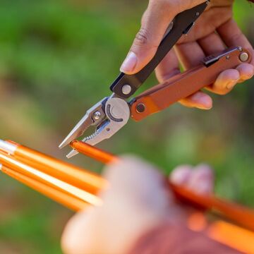 Leatherman Rebar Burnt Sienna Kılıflı