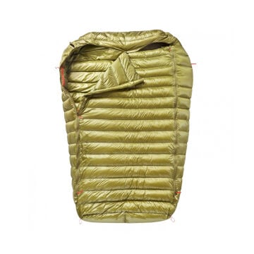 PAJAK Quest 4TWO Universal Zeytin Yeşili Ultralight 5 Derece 1100 Gr 700 Fill RDS Ördek Tüyü Çift Kişilik Uyku Tulumu EN13537