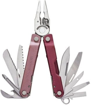 Leatherman Rebar Heathered Cranberry