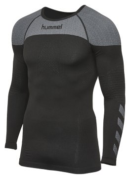ThermoExtreme ProDryFit Erkek Termal İçlik Uzun Kol Siyah Gri