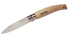 Opinel Inox Kayın Saplı 8 No Bağ Çakısı (133080)