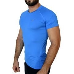 Asics ProDryFit Spor Fitness Koşu Outdoor Mavi Body Tişört