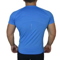 Asics ProDryFit Spor Fitness Koşu Outdoor Mavi Body Tişört
