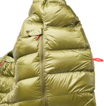 PAJAK Quest 4TWO Universal Zeytin Yeşili Ultralight 5 Derece 1100 Gr 700 Fill RDS Ördek Tüyü Çift Kişilik Uyku Tulumu EN13537