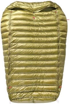 PAJAK Quest 4TWO Universal Zeytin Yeşili Ultralight 5 Derece 1100 Gr 700 Fill RDS Ördek Tüyü Çift Kişilik Uyku Tulumu EN13537