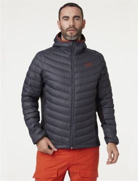 Helly Hansen Verglas Hooded Down Hybrid Kaz Tüyü Jacket Erkek Ceket Ebony