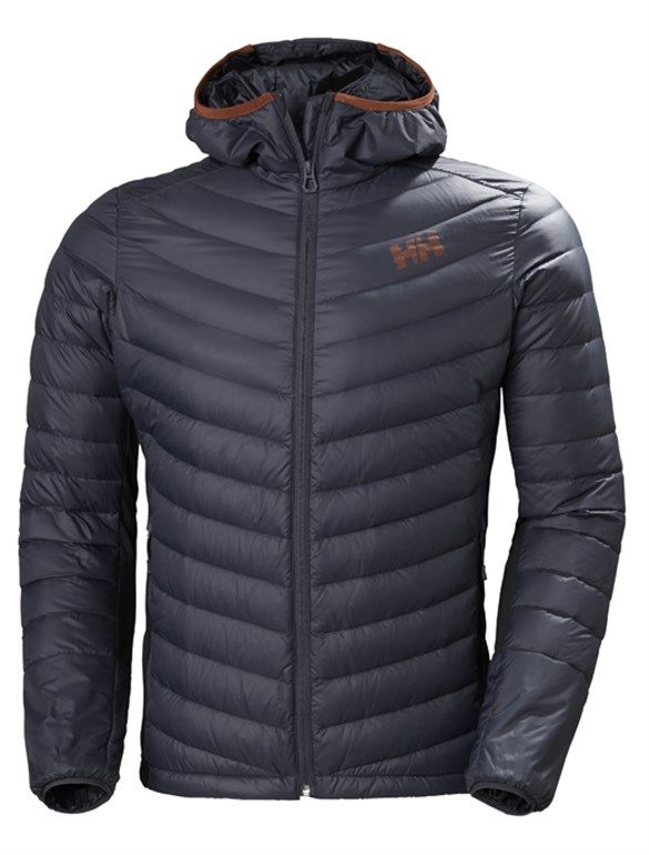 Helly Hansen Verglas Hooded Down Hybrid Kaz Tüyü Jacket Erkek Ceket Ebony
