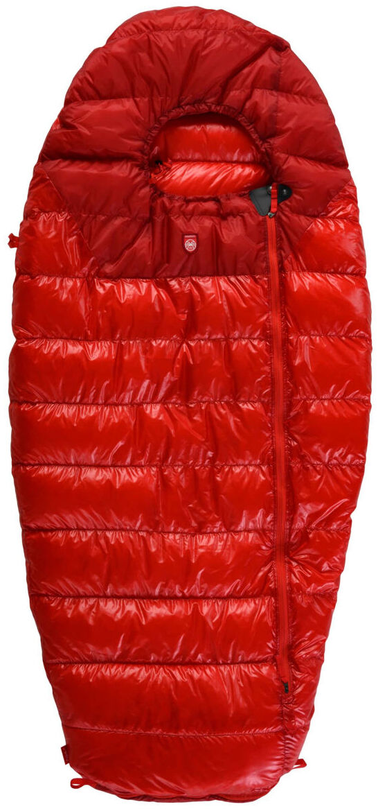 PAJAK Quest Wolf Junior Kırmızı Ultralight 0 Derece 380 Gr 700 Fill RDS Ördek Tüyü Çocuk Uyku Tulumu EN13537