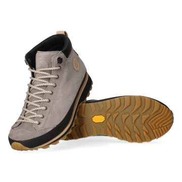 Lomer Italy Bio Naturale Mid MTX Waterproof Vibram Full Çarşak Deri Erkek Bot Taupe