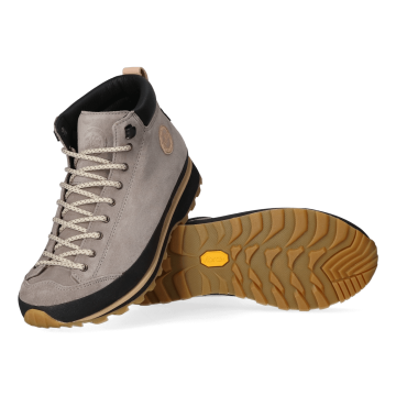 Lomer Italy Bio Naturale Mid MTX Waterproof Vibram Full Çarşak Deri Erkek Bot Taupe 40