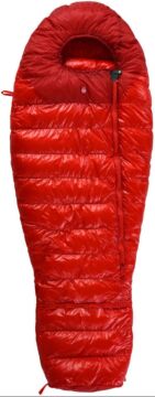 PAJAK Quest Bear Junior Kırmızı Ultralight -7 Derece 700 Fill RDS Ördek Tüyü Çocuk Uyku Tulumu EN13537
