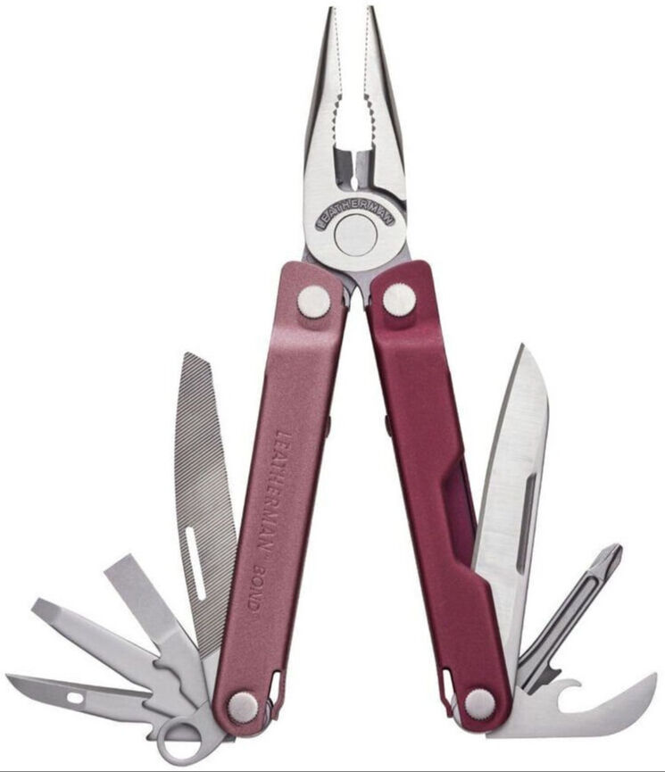 Leatherman Bond Heathered Cranberry