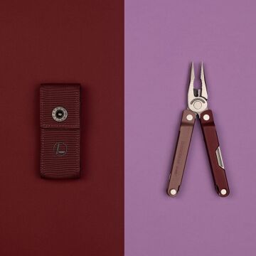 Leatherman Bond Heathered Cranberry