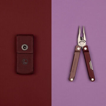 Leatherman Bond Heathered Cranberry