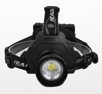 Headlight Kamp Outdoor Usb Şarjlı Kafa Lambası 5 Farklı Mod + Zoom Mode