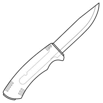 Morakniv Bushcraft Turuncu Av Bıçağı