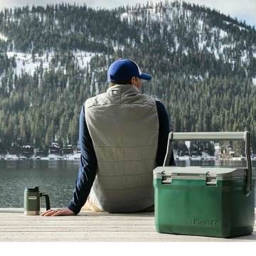 Stanley Adventure Taşınabilir Soğutucu Kamp Buzluğu 15 LT 15 LT - Yeşil