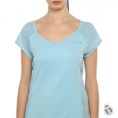 Falke Açık Mavi DryFit Fileli Profesyonel Sporcu Tişört