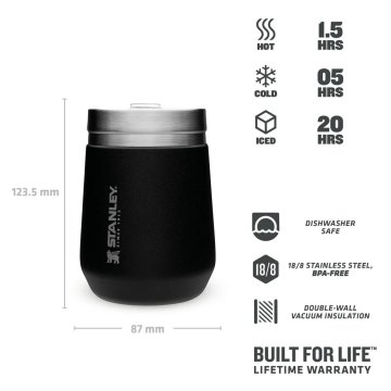Stanley Go Everyday Tumbler Termos Bardak 0.29 LT Black