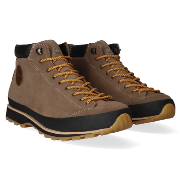 Lomer Italy Bio Naturale Mid MTX Waterproof Vibram Full Çarşak Deri Erkek Bot Saloon