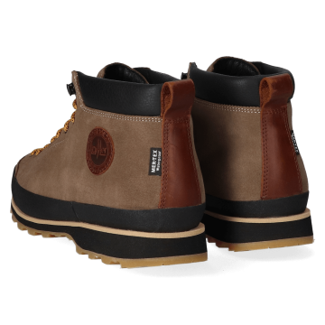 Lomer Italy Bio Naturale Mid MTX Waterproof Vibram Full Çarşak Deri Erkek Bot Saloon