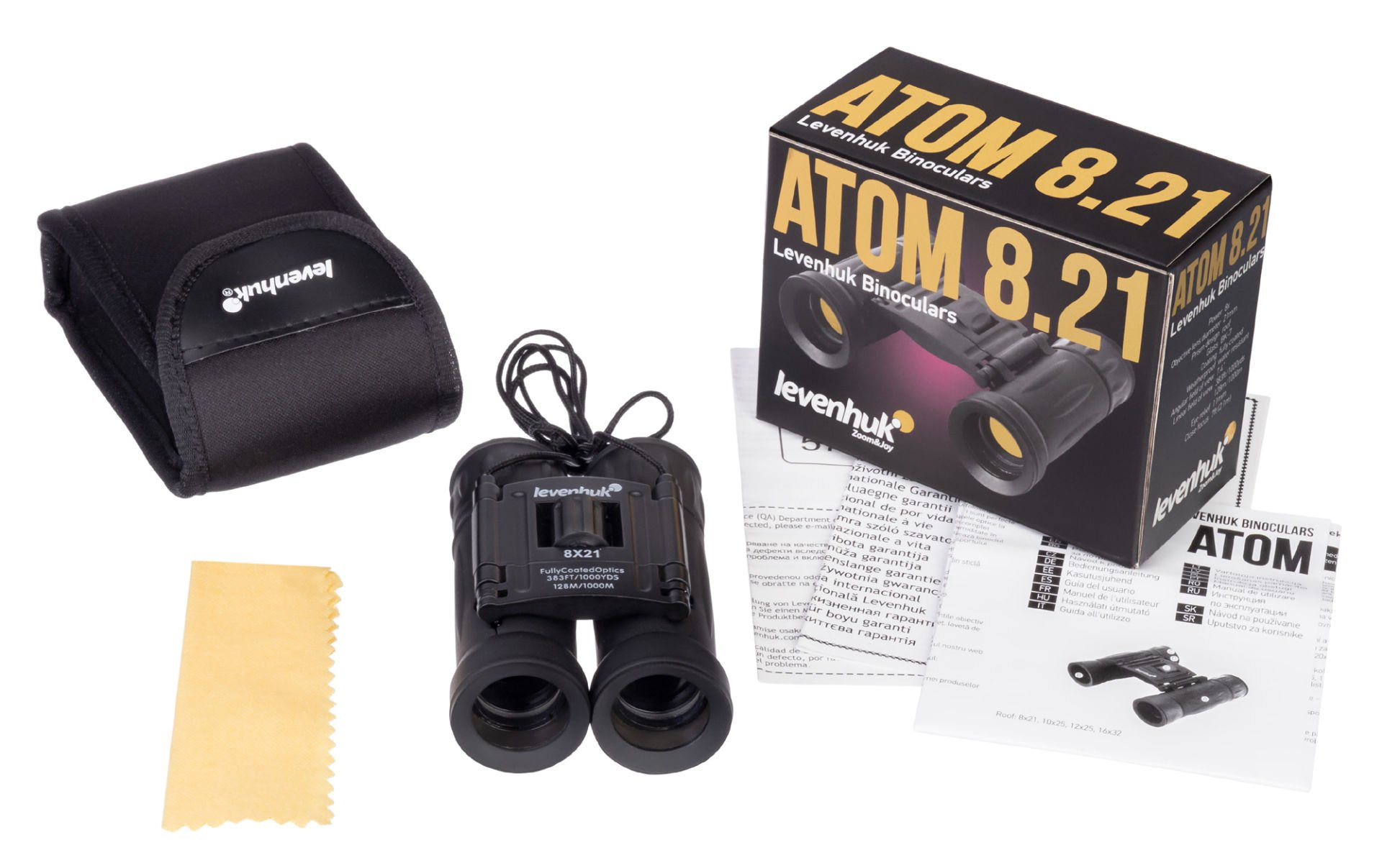 Levenhuk Atom 8x21 Binoküler Dürbün