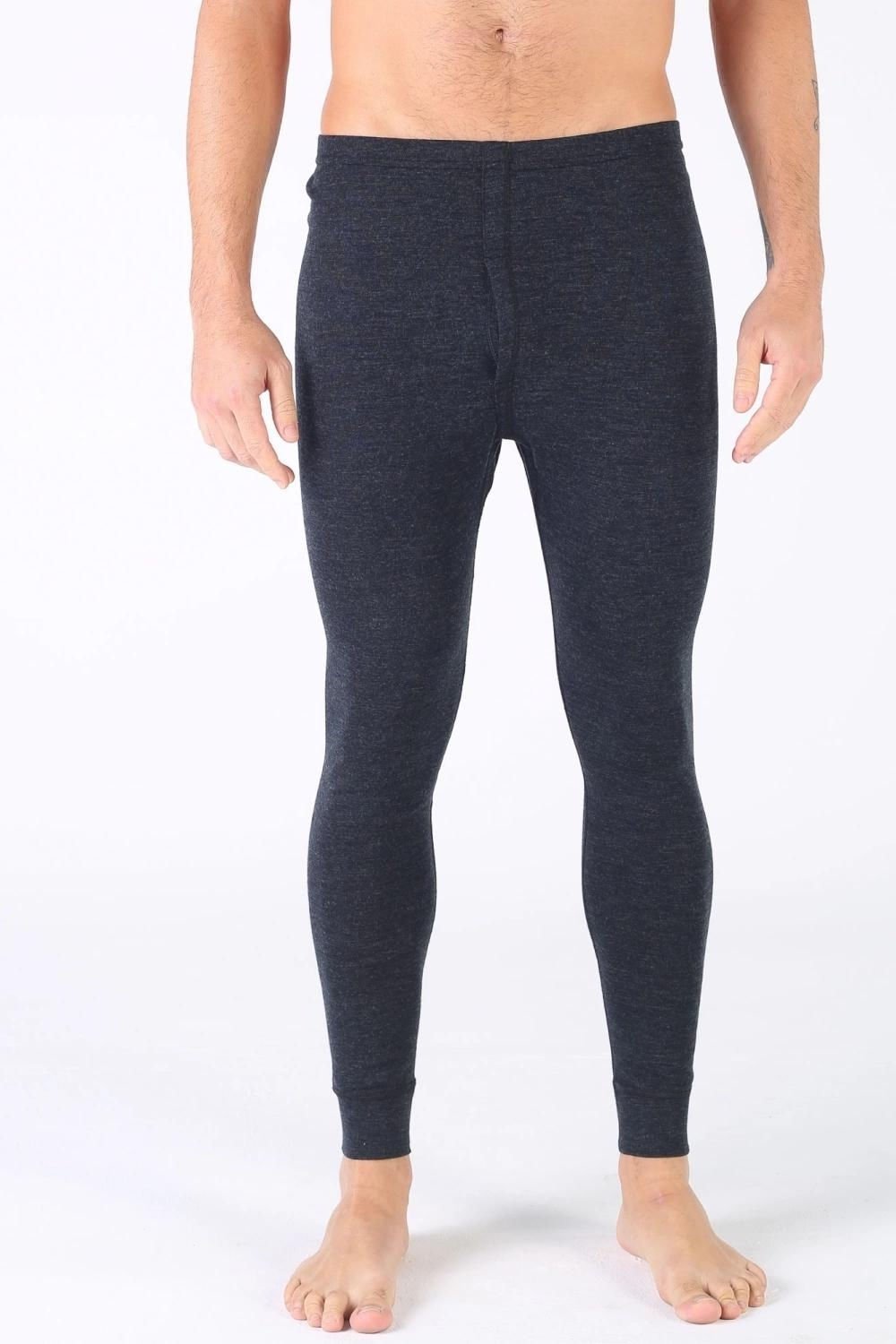 Woolona Atlas Antrasit Uzun Alt %100 Yün Termal