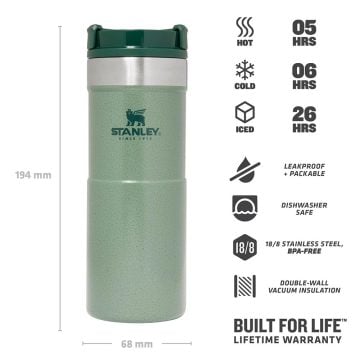 Stanley Klasik Neverleak Termos Bardak 0.35 LT Green