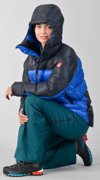 PAJAK Everest 2.0 Mavi 900 Fill RDS Kaz Tüyü Unisex Expedition Dağcılık Montu