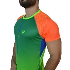 Asics ProDryFit Spor Fitness Koşu Outdoor Renkli Body Tişört